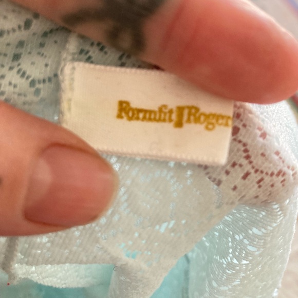 Sheer Light Blue Babydoll Top - Picture 5 of 6